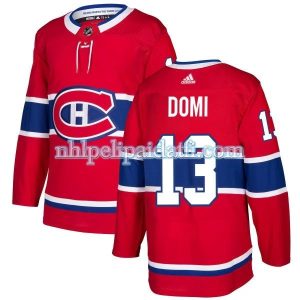 Damen Montreal Canadiens Trikot Max Domi 13 Rot Authentic